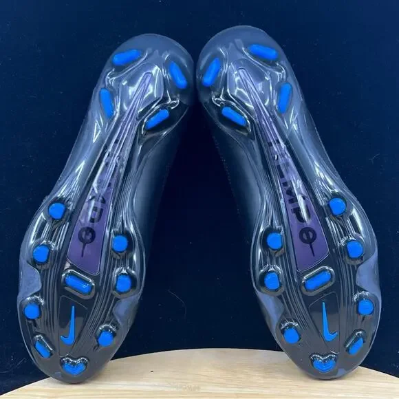 Nike Legend 9 Elite FG “Black Blue” (CZ8482-001) Men's Size 7/ 8.5 Wmns